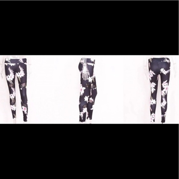 FLORAL‎ PRINT LEGGINGS - Picture 4 of 8